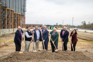 rice mill groundbreaking